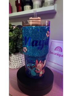   CSILLÁMMAL BEVONT 590 ML STANLEY STARBUCKS TERMOSZ SZÍVÓSZÁLLAL