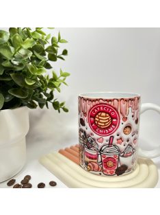 3D MINTÁS CAFECITO CHISME PINK BÖGRE 