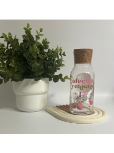 CAFECITO CHISME ÜVEGECSKE PARAFADUGÓVAL