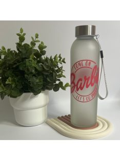 ÜVEGPALACK FÉM HATÁSÚ KUPAKKAL EGYEDI MINTÁVAL