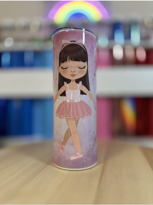 600 ML-ES TERMOSZ FÉM SZÍVÓSZÁLLAL SAJÁT FOTÓVAL VAGY EGYEDI MINTÁVAL