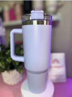 GRAVÍROZOTT FÜLES TERMOSZ LILA SZÍNBEN 1200 ML