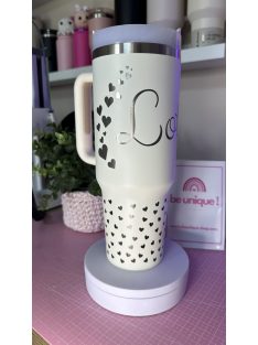 GRAVÍROZOTT FÜLES TERMOSZ MELEG FEHÉR SZÍNBEN 1200 ML