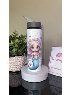 TERMOSZ GYEREKEKNEK HABLEÁNY MINTÁVAL 700 ML,HORDOZÓVAL