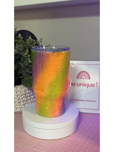 SZIVÁRVÁNY TERMOSZ CSILLÁM BEVONATTAL 