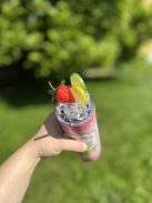 LIMONÁDÉ DIZÁJN TERMOSZ 750 ML-es KIVITELBEN SIMA ÉS DÍSZÍTETT KUPAKKAL