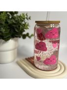 SZÍNVÁLTÓS FELHŐCSKE ÜVEGPOHÁR