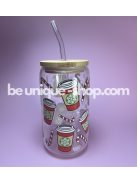 CANDY CANE&COFFEE UV ÜVEGPOHÁR